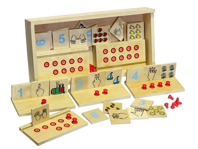 

Настольная игра Учимся считать 40 деталей Lam Toys 15,3х8,2х0,9 см Разноцветный 000014344