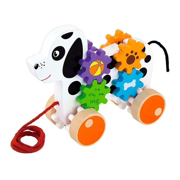 

Игрушка-каталка Щенок Viga Toys 9х24х23 см Разноцветный 000013445