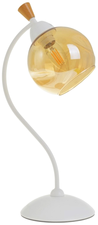 

Настольная лампа Brille BL-586T/1 E27 WH+BR (25-265)