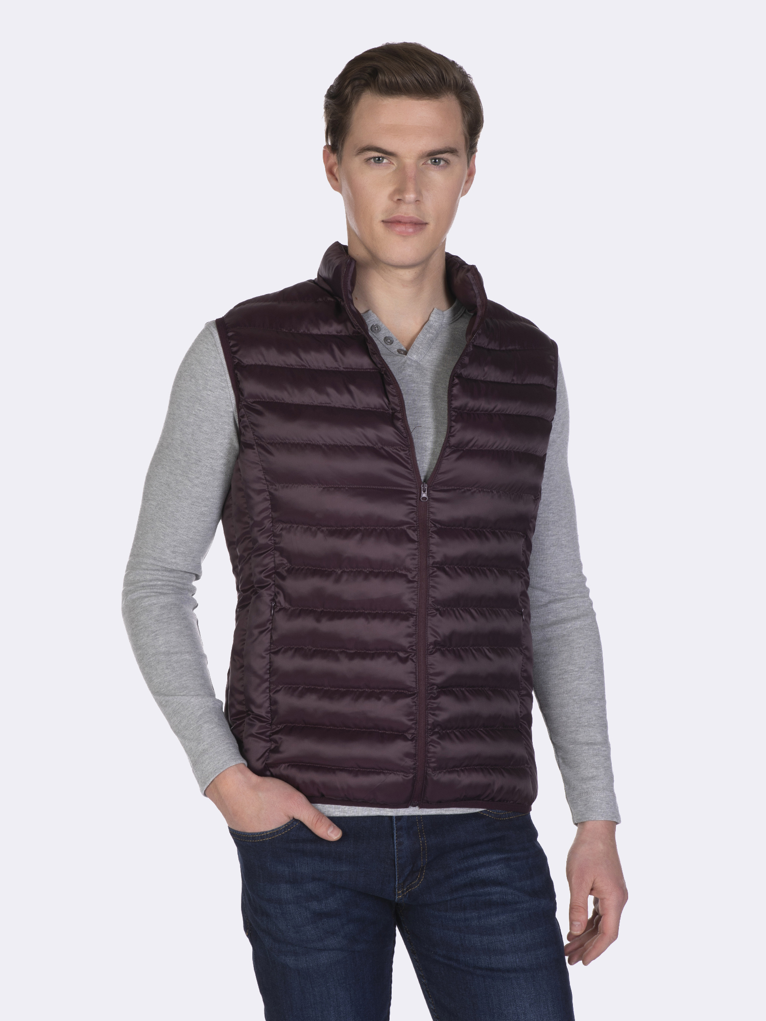 

Мужская Жилетка FELIX HARDY Фиолетовая 2XL