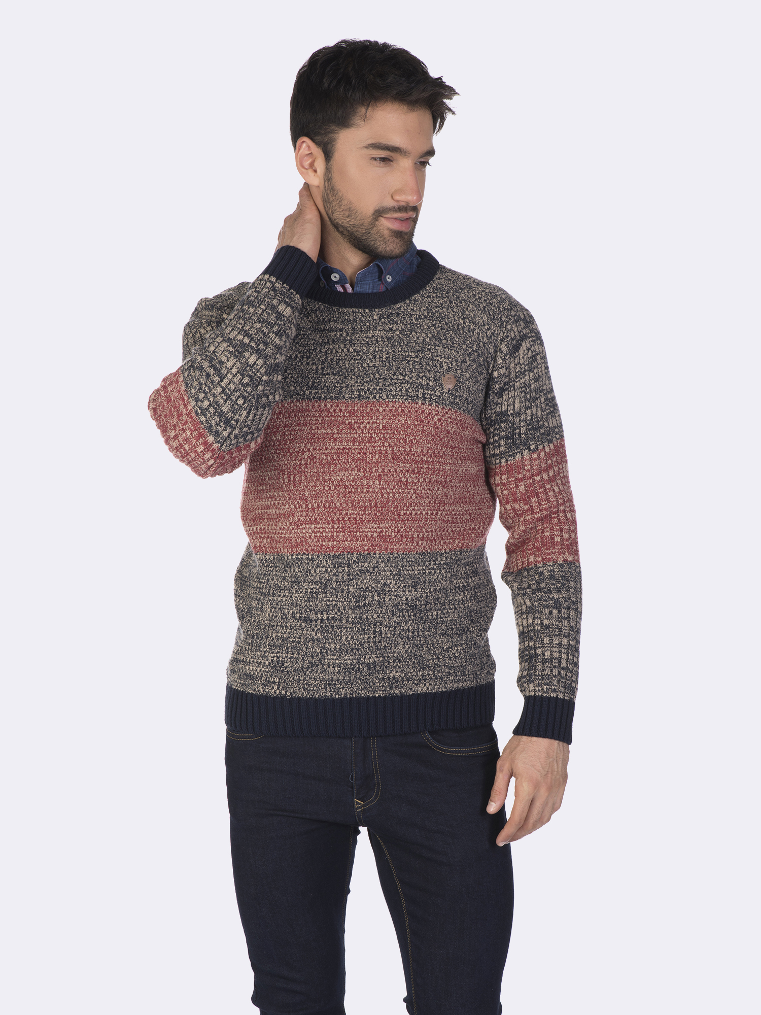 

Мужской Джемпер FELIX HARDY Синий XL