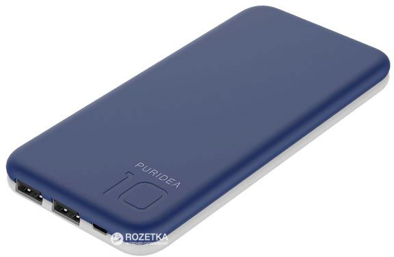 

УМБ Puridea S2 10000 mAh Blue/White (S2-Blue White)
