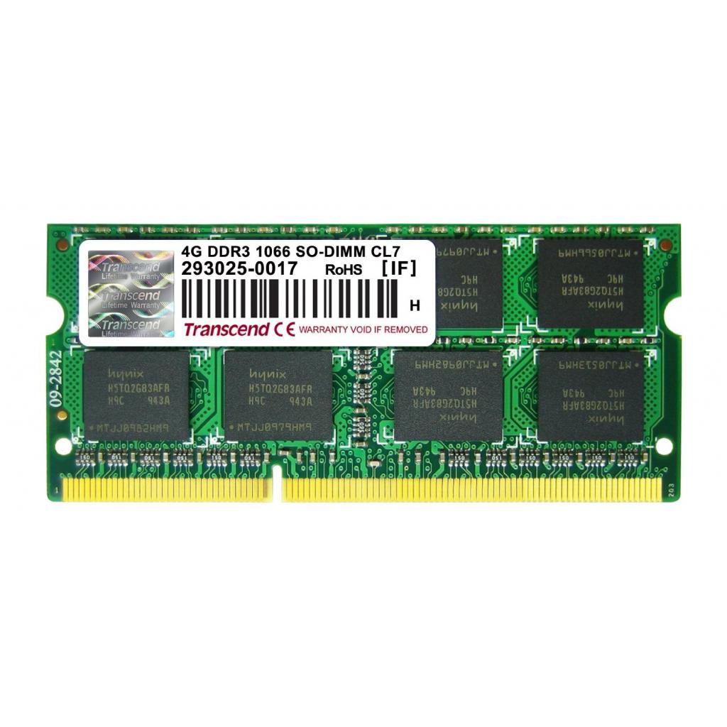 

Transcend 4GB SO-DIMM DDR3 1066 MHz (TS4GAP1066S) for Apple