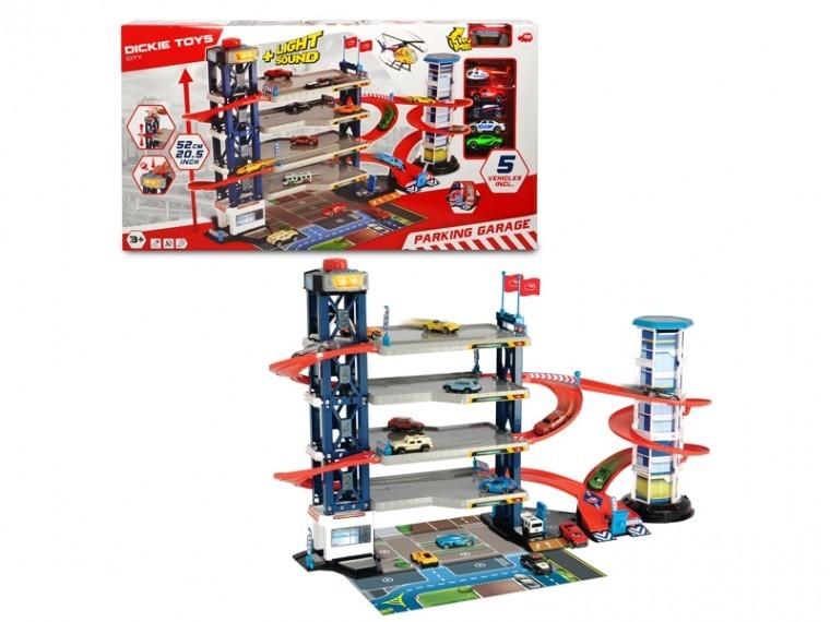

Игровой набор Dickie Toys Паркингсо звуковыми и световыми эффектами (3749008)