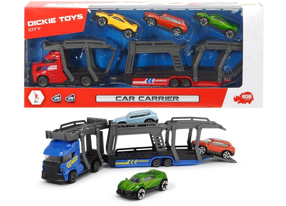 

Автотранспортер Dickie Toys с 3 машинками 28 см (3745008)