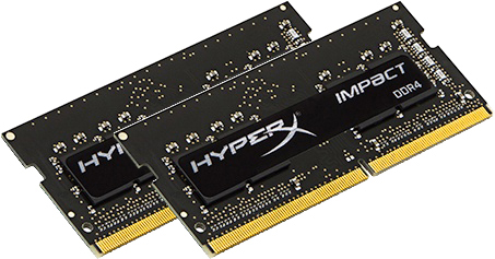 

Оперативная память HyperX SODIMM DDR4-2400 16384MB PC4-19200 (Kit of 2x8192) Impact Black (HX424S14IB2K2/16)