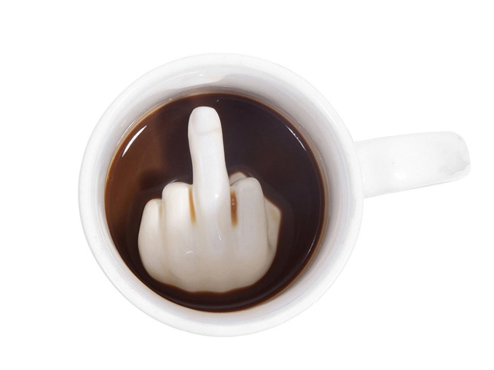 

Чашка Fuck Mug С пальцем 3D (1006-060-00)