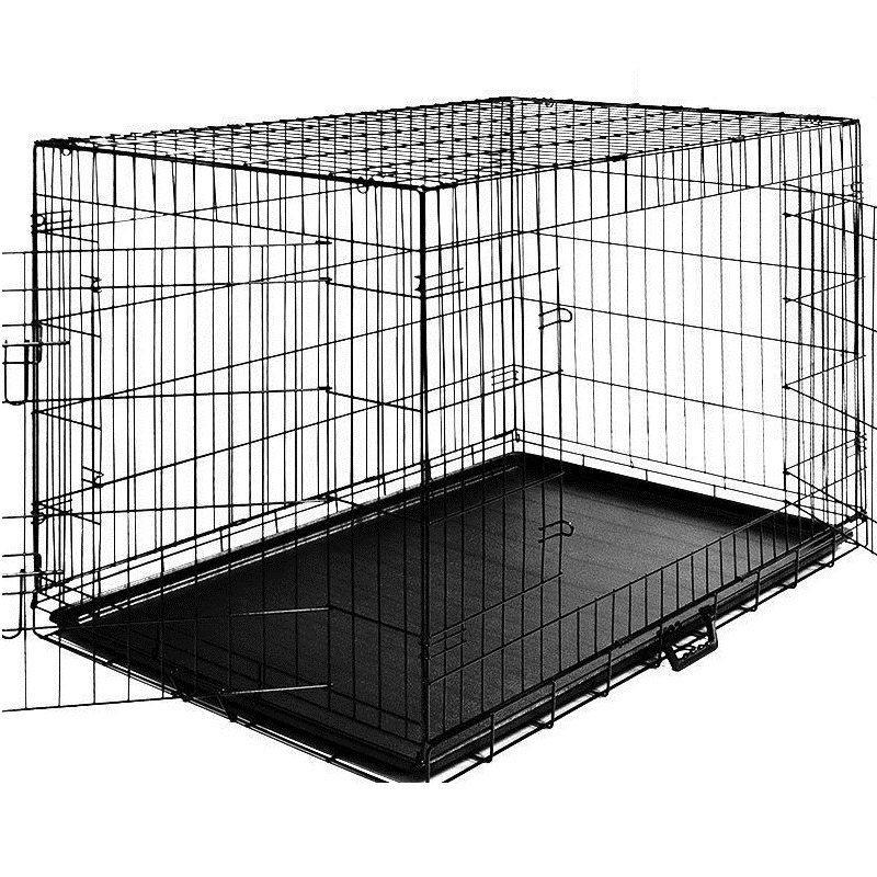 

Металлическая клетка переноска для собак Dog carrier М