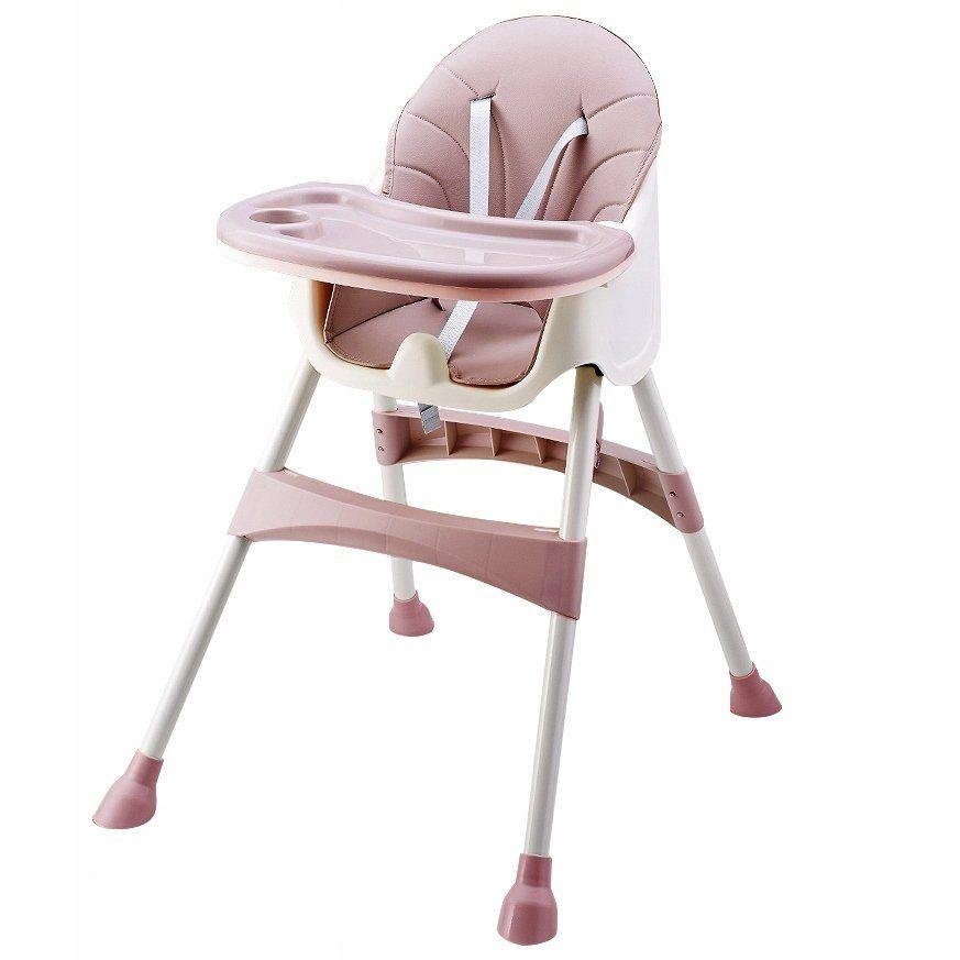 

Стул для кормления 2 в 1 Eco Baby розовый (830943)