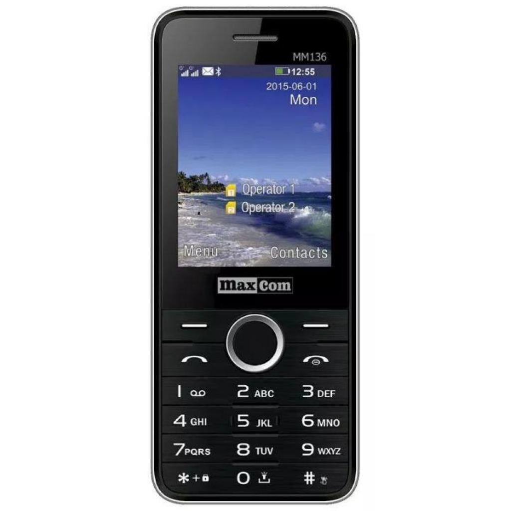 

Мобильный телефон Maxcom MM136 Black-SIlver