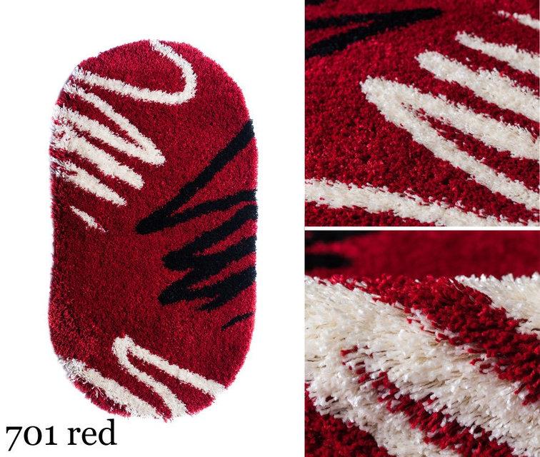 

Ковер EZEL SHAGGY 701 Red 1,50x3,00 Овал