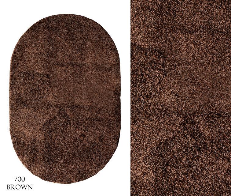 

Ковер EZEL SHAGGY 700 BROWN 1,30x2,00 Овал