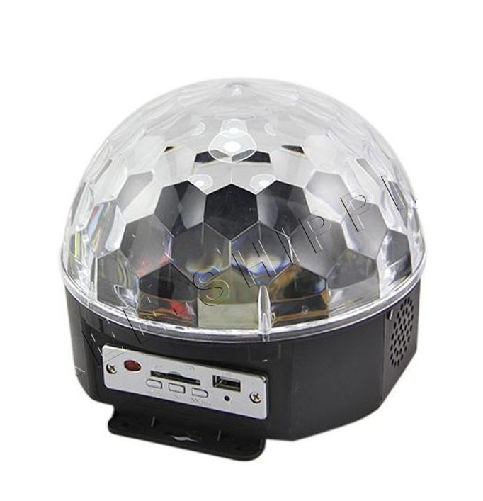

Светодиодный шар E27 997BT LED Magic Ball Light с пультом и флешкой