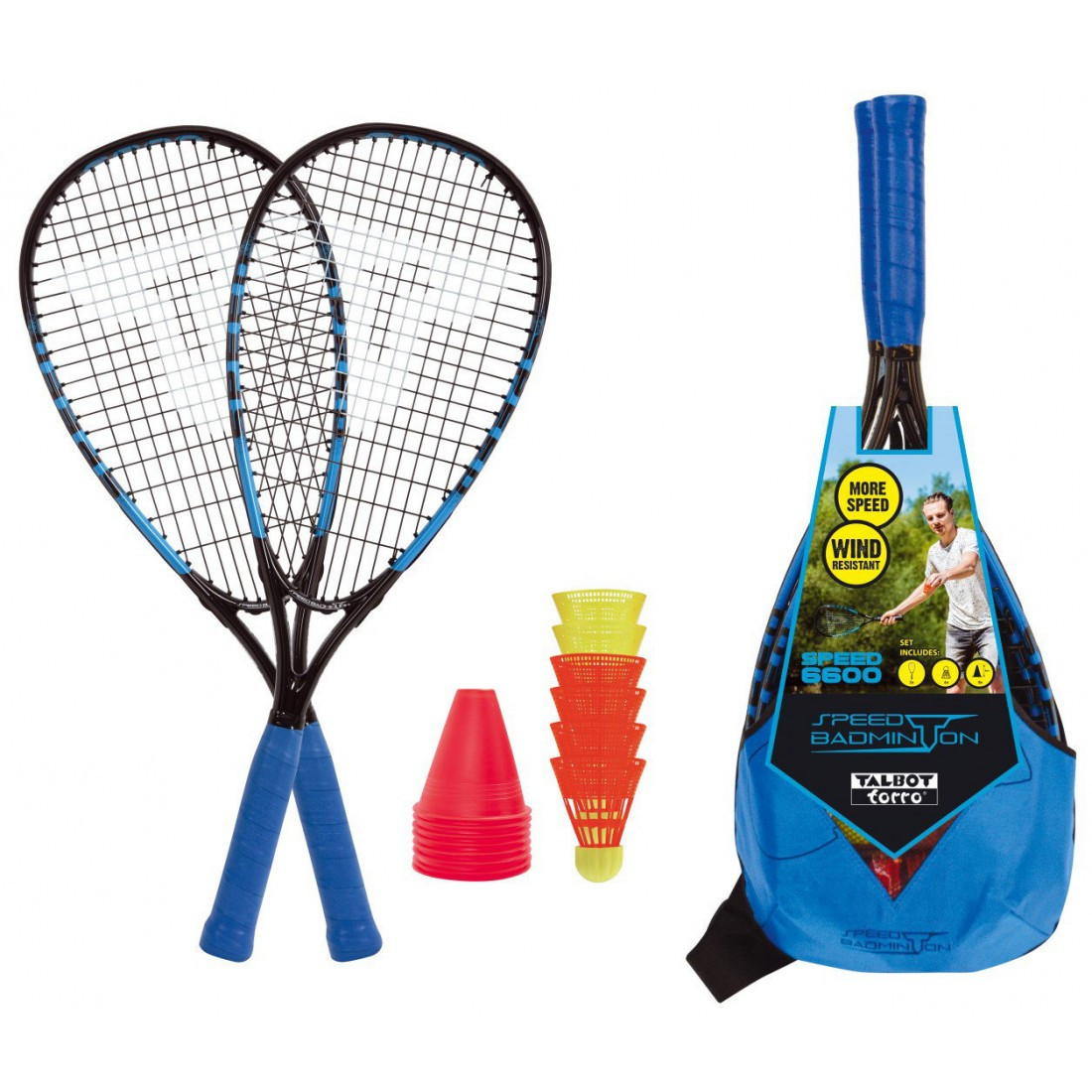 

Набор скоростных ракеток Talbot Torro Speed-Badminton Set SPEED 6600