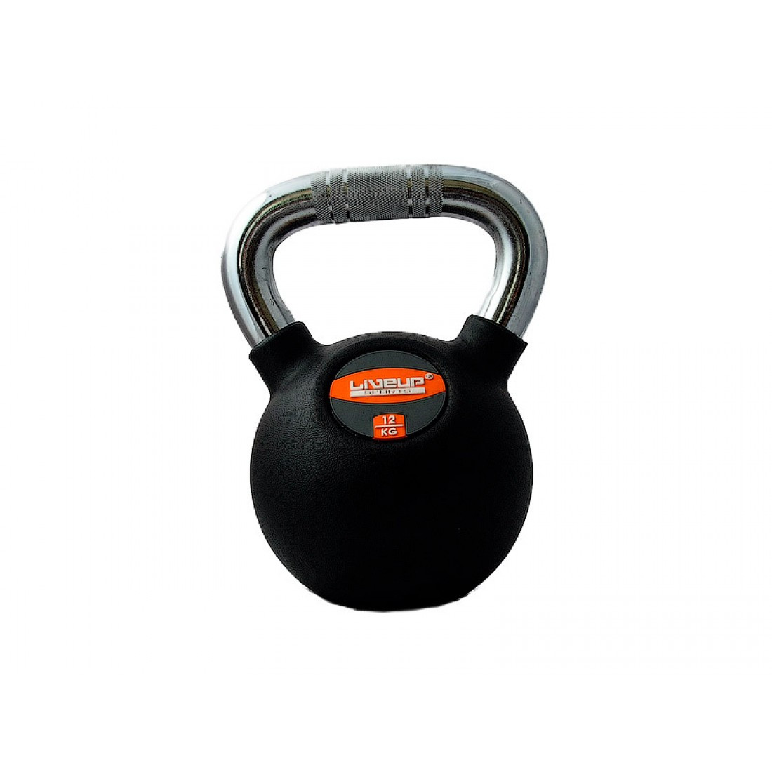 

Гиря в резиновой оболочке LiveUp RUBBER KETTEL BELL, 12 кг (LS2044-12)