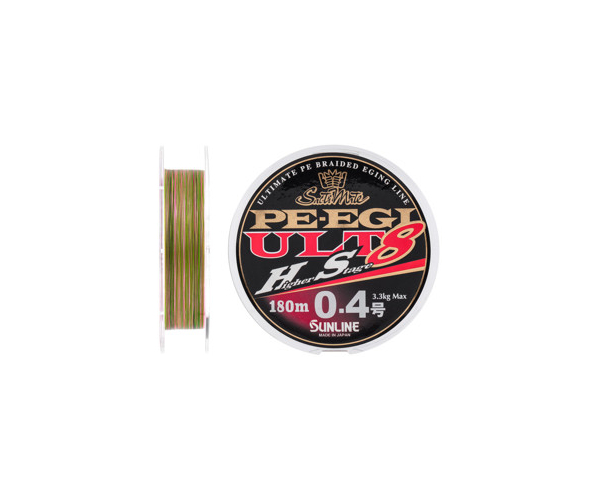 

Шнур Sunline PE EGI ULT HS8 180m #0.4/0.104mm 3.3kg (арт.123416580733)
