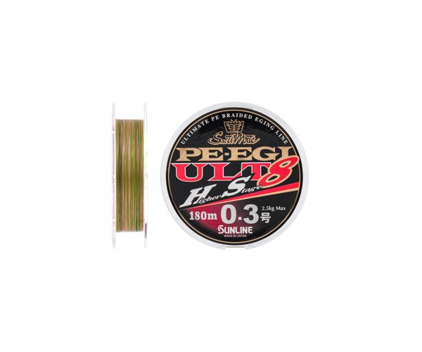 

Шнур Sunline PE EGI ULT HS8 180m #0.3/0.090mm 2.5kg (арт.123416580732)