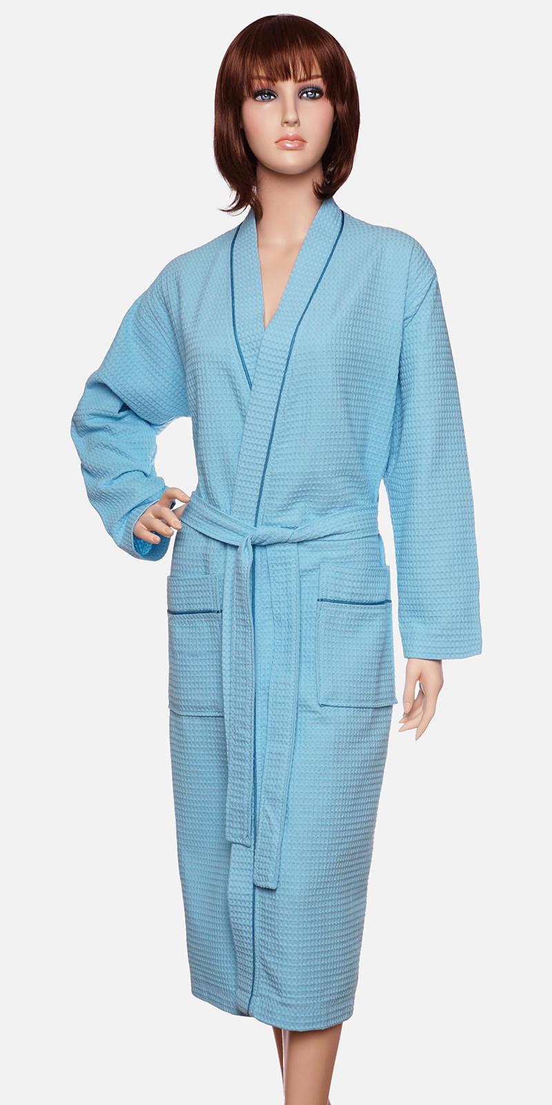 

Халат Ladik LK0806BLUE  Блакитний, Халат Ladik LK0806BLUE L Блакитний