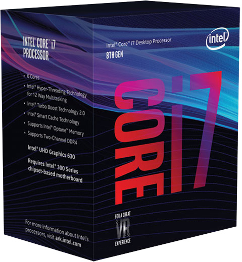 Процессор Intel Core i7-8700 3.2GHz/8GT/s/12MB