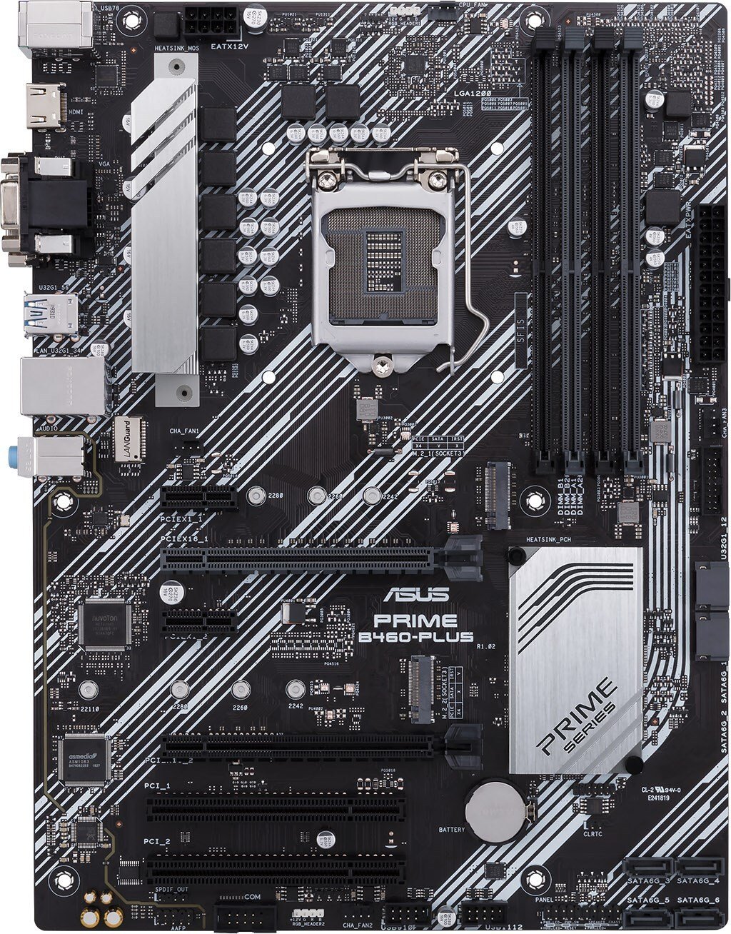 

Материнская плата ASUS PRIME B460-PLUS