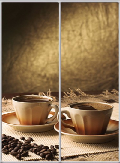 

Шкаф купе Luxe Studio Стандарт-1 Фотопечать HoReCa-3 1400x2000x600 двухдверный