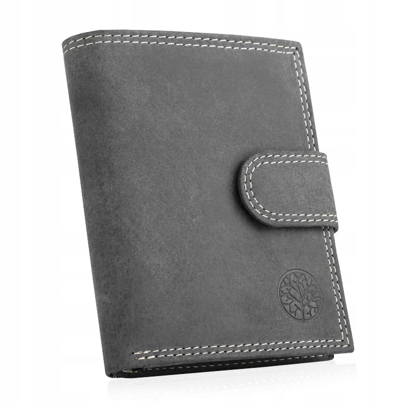 

Кожаный мужской кошелёк Betlewski RFID 12,2 х 9,5 х 2,5 см (BPM-ND-70) нубук