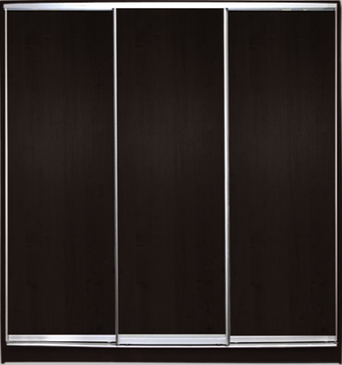 

Шкаф купе Luxe Studio Стандарт-1 ДСП 2400x2200x450 трехдверный