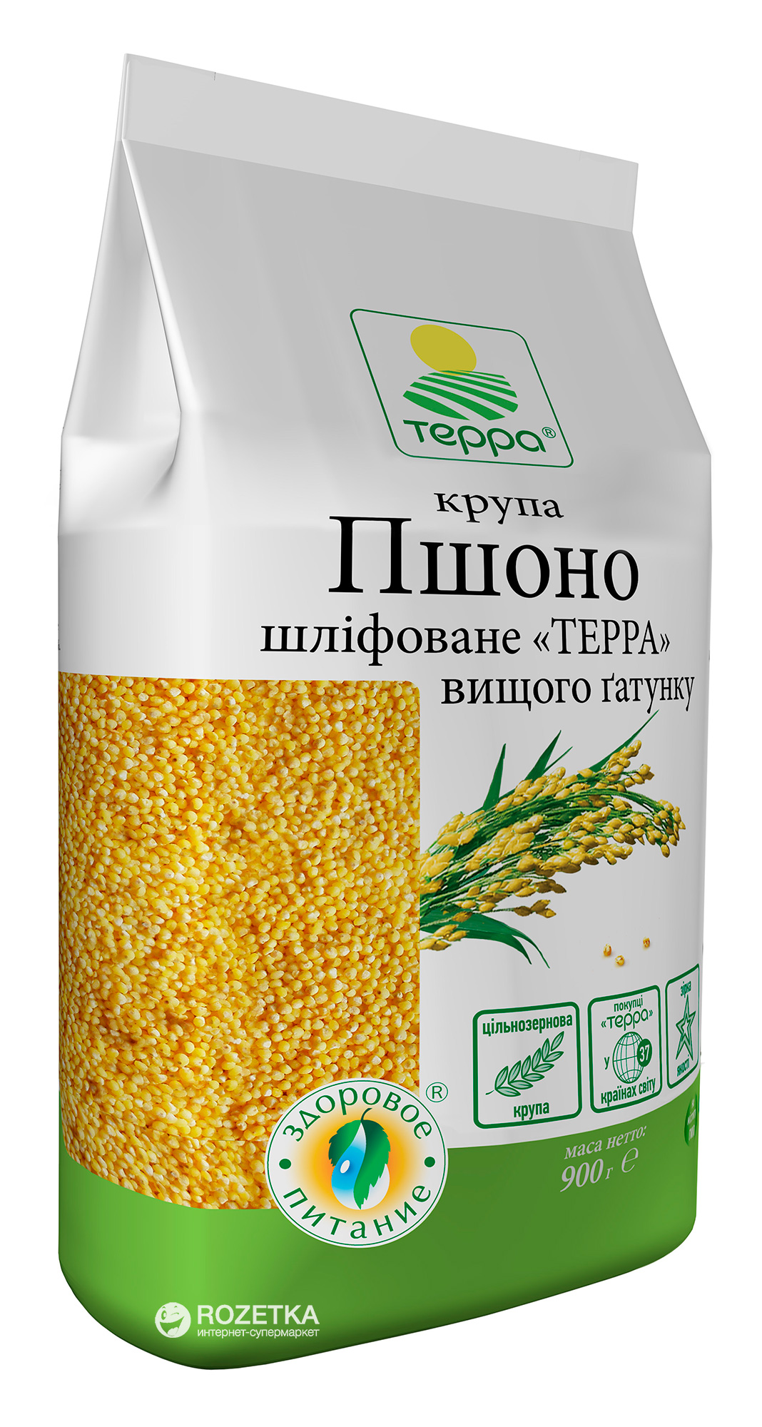 Пшено Терра шлифованное 900 г (4820015730770) – купить по низкой цене в ...