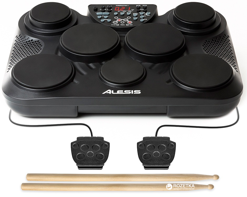 

Электронная перкуссия Alesis CompactKit 7 (COMPACT KIT 7)