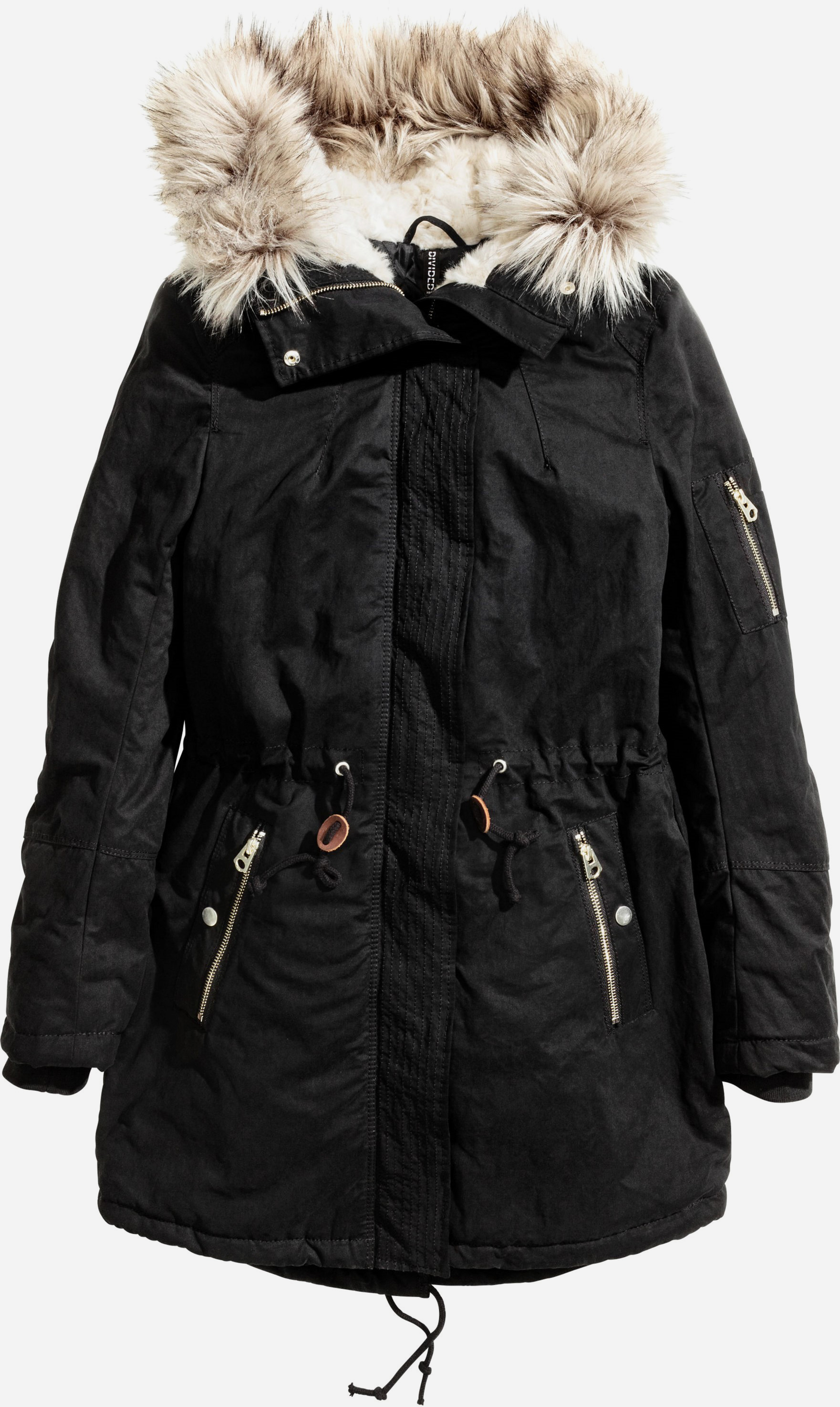 

Парка H&M 0319613 34 Черная