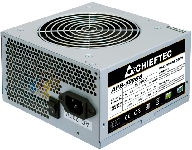 

Chieftec Value APB-500B8 500W Bulk