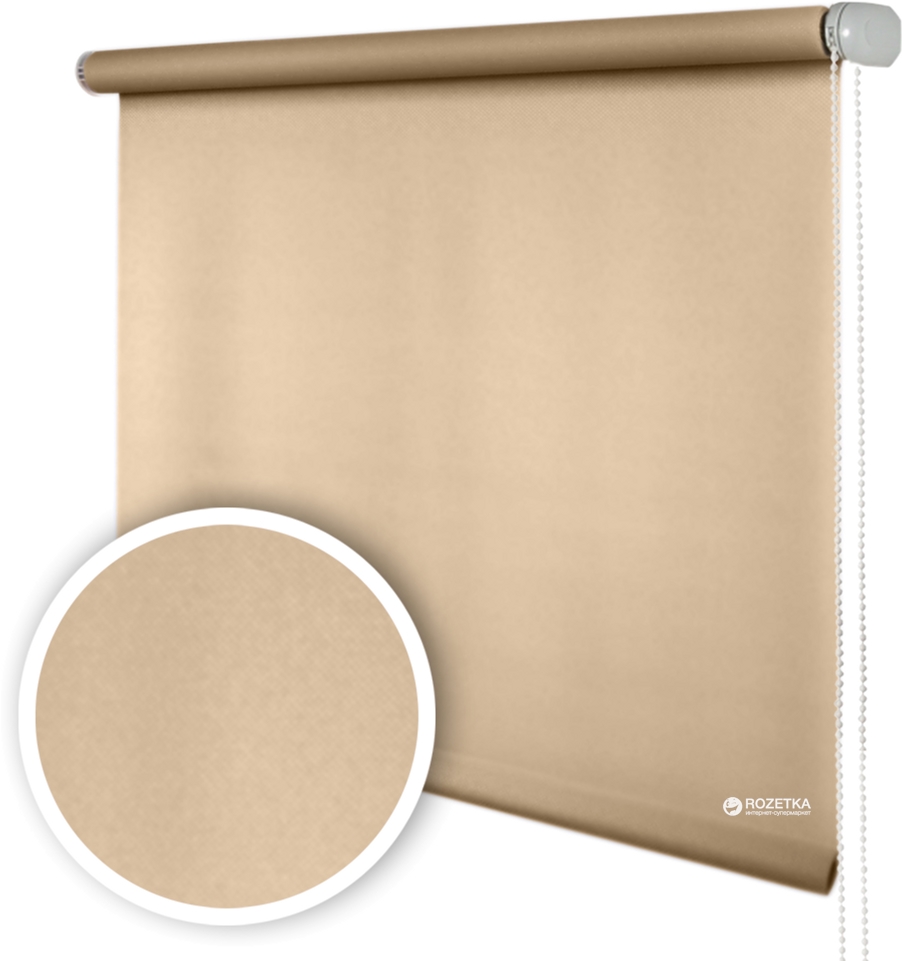 

Ролета мини Деко-Сити Меланж 57x170 см Крем-брюле