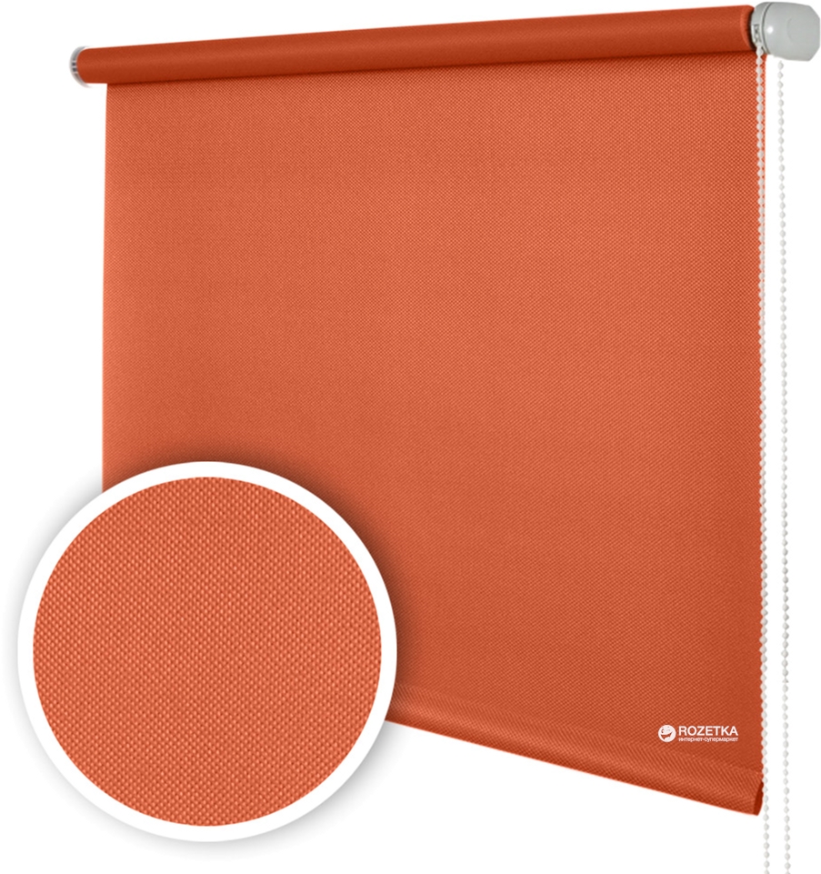 

Ролета мини Деко-Сити Роял 52x170 см Морковь