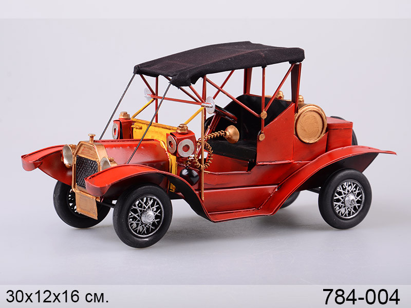 

ФИГУРКА ДЕКОРАТИВНАЯ «РЕТРОМОБИЛЬ» 30*12*16 см Lefard 3408-BR-1181
