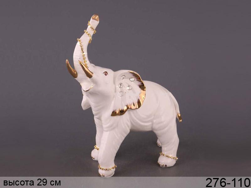 

ФИГУРКА ДЕКОРАТИВНАЯ «СЛОН BALLO» 29 см Lefard 3495-BR-1181