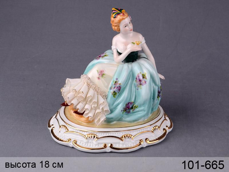 

СТАТУЭТКА «ОЛИВИЯ BLUE» 18 см Veronese 2313-BR-1182