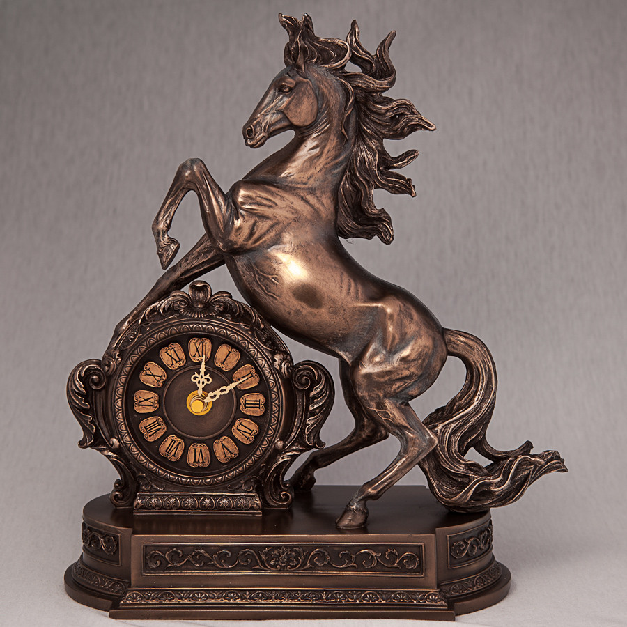 

ЧАСЫ «КОНЬ ЛОШАДЬ» 32*28 см Veronese 3213-BR-1182