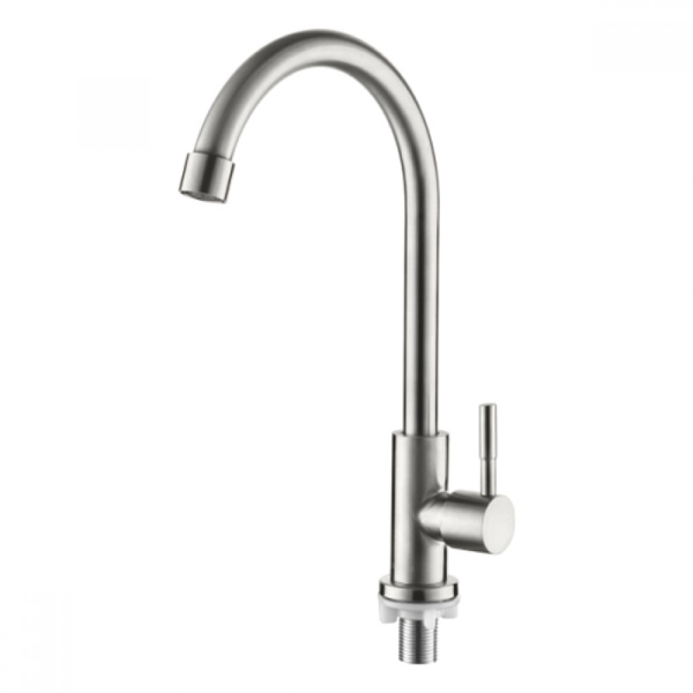 

Смеситель ZERIX LR74195 Кран для холодной воды из нерж. cтали SUS304 (34802)