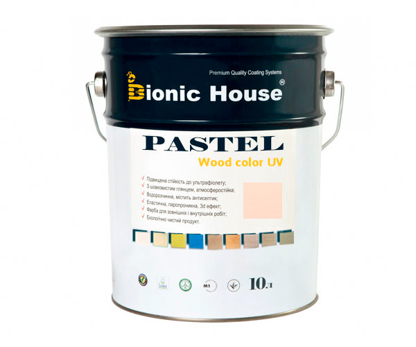 

Краска для дерева PASTEL Wood Color Bionic-House 2,5л Зефир Р205