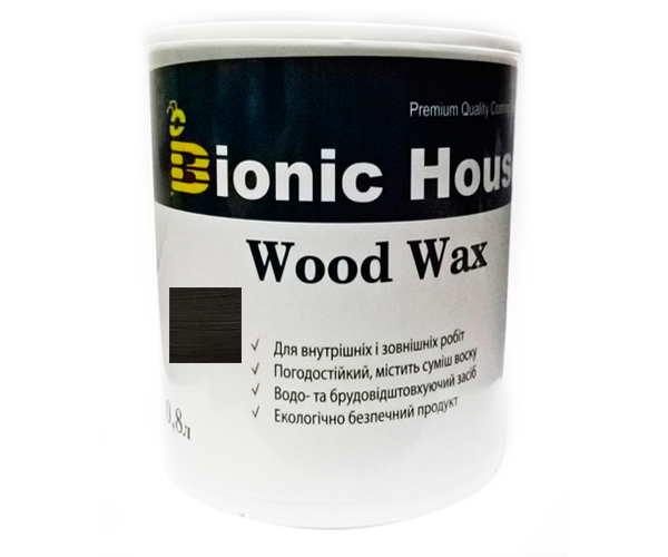 

Краска для дерева WOOD WAX Bionic-House 2,5л Черное дерево А120