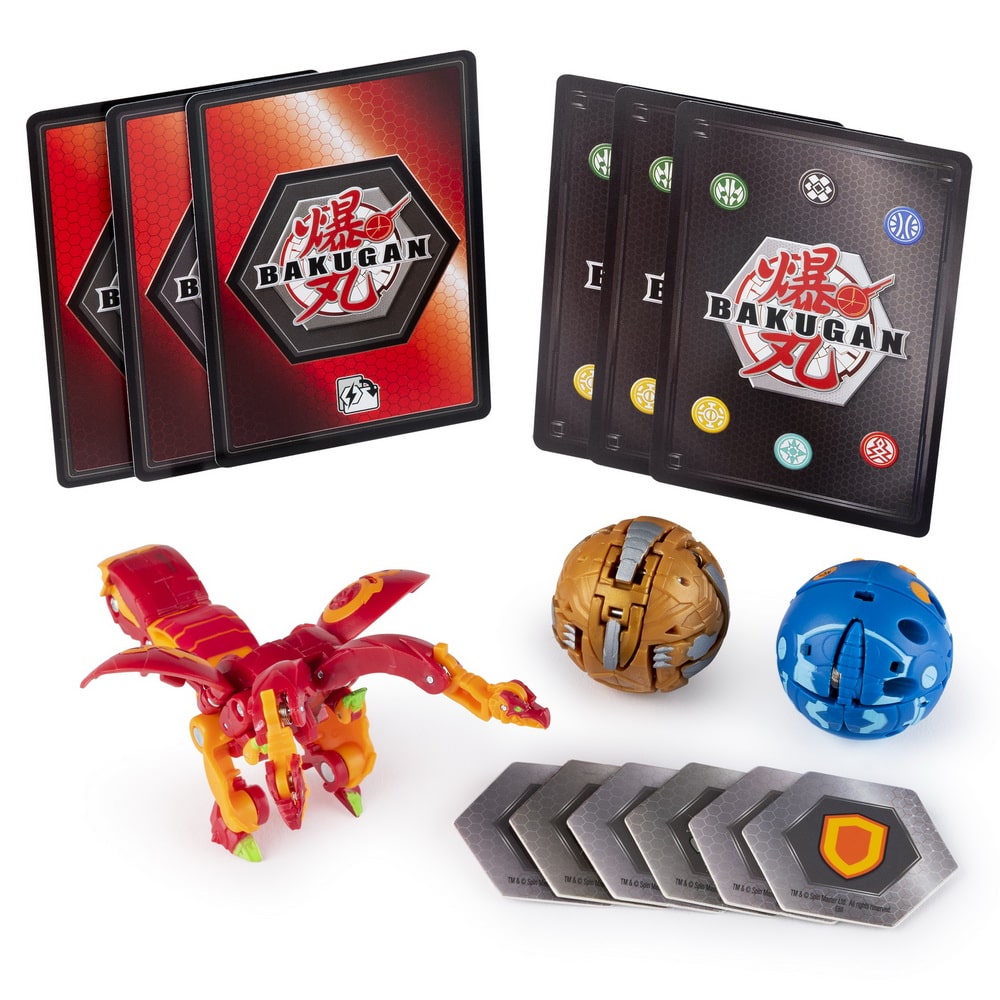 

Bakugan Battle Planet: набор из 3х бакуганов "Пайрус Ниллиус"