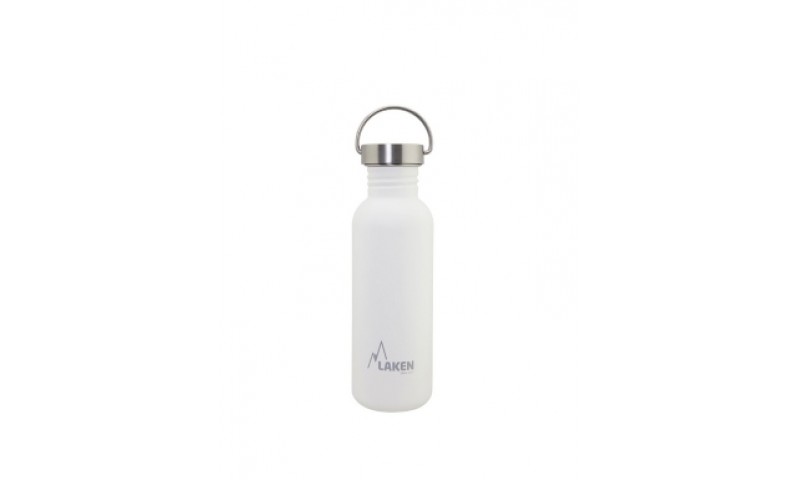 

Фляга Laken Basic Steel Vintage Bottle 0,75L White