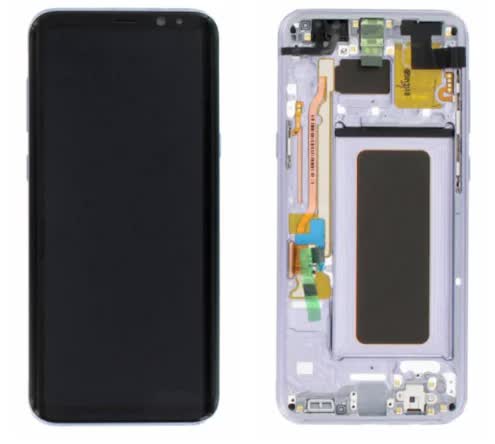 

Дисплей для Samsung S8+ G955 Orchid Grey GH97 20470C с рамкой Service Original