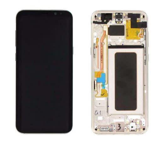 

Дисплей для Samsung S8+ G955 Gold GH97 20470F с рамкой Service Original