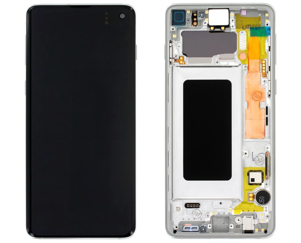 

Дисплей для Samsung S10 G973 White GH82 18850B с рамкой Service Original