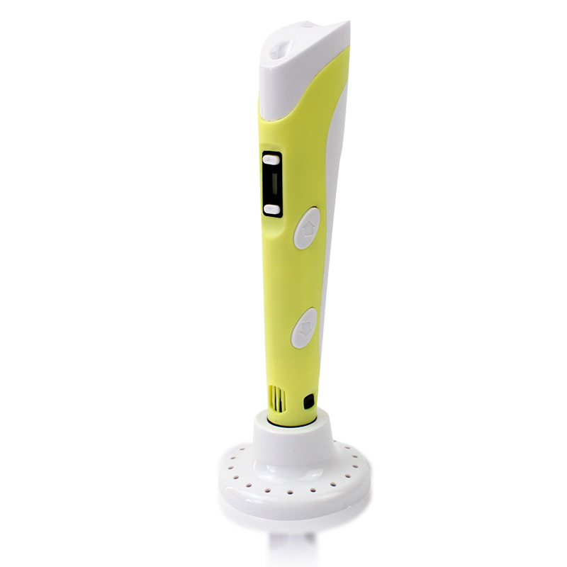 

3Д ручка 3D Pen 2 RP100B c Lcd дисплеем желтый TOP