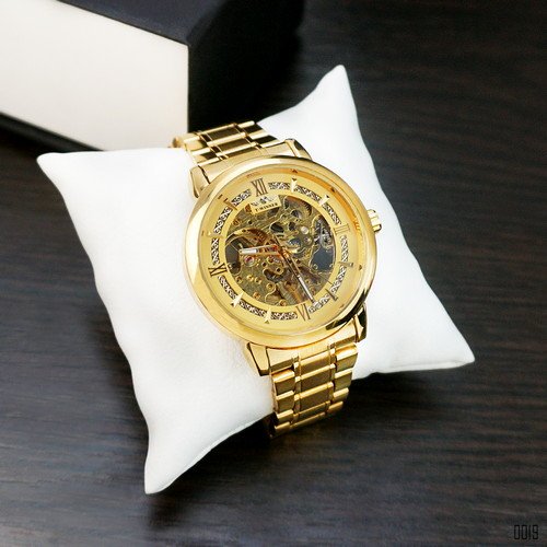 

Мужские наручные часы (8173 Gold) Winner 42 мм Золотой 000018099