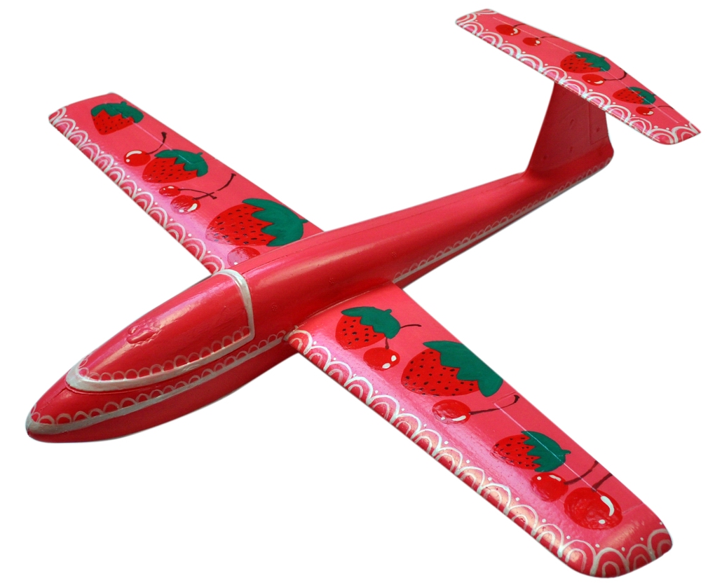 

Планер метательный Falcon 600мм J-Color 11x9,5x57 см Красный 000009215