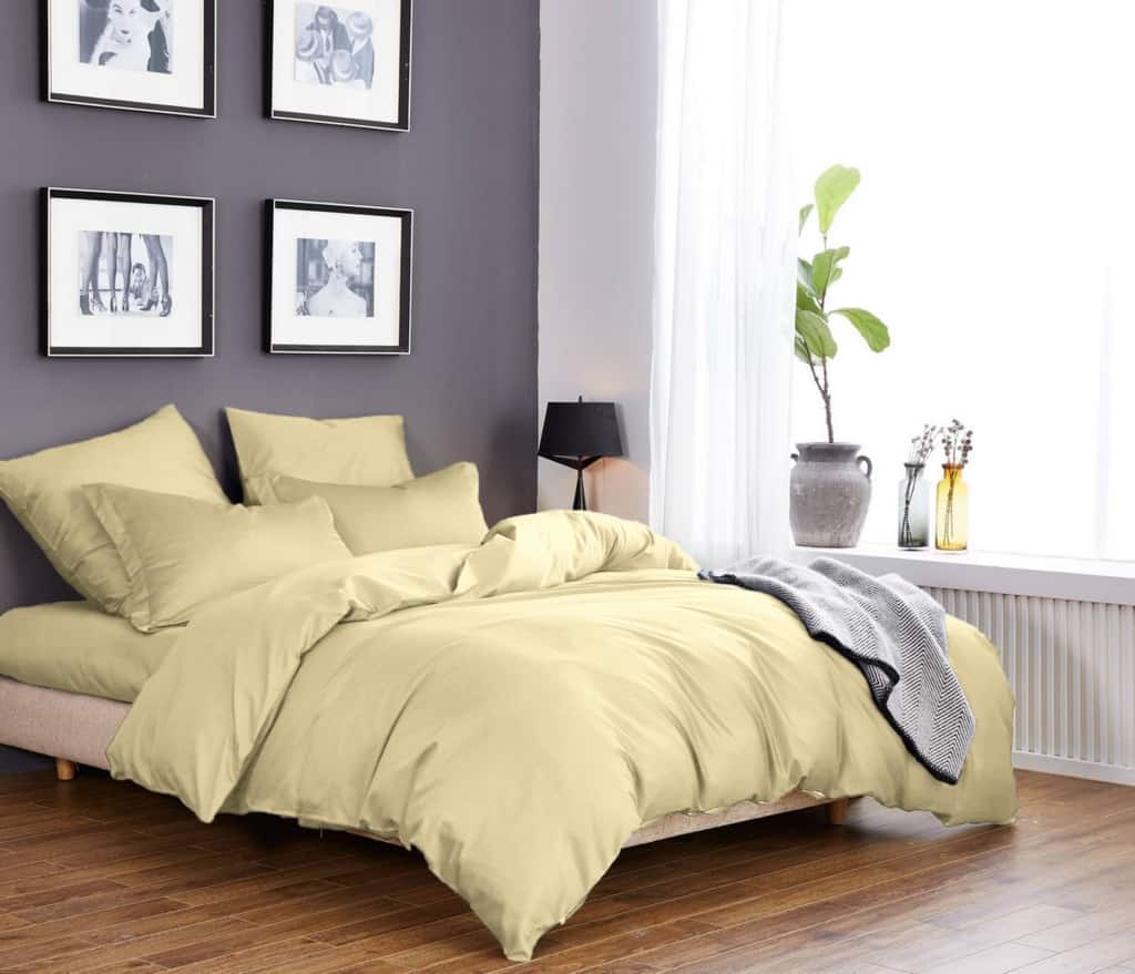 

Постельное белье сатиновое CottonTwill 145х215 см Молочный 000017694