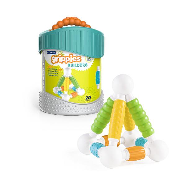 

Конструктор Grippies Builders, 20 деталей Guidecraft 20х30х21 см Разноцветный 000016507